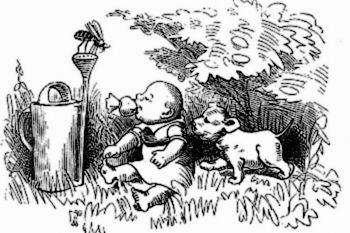 Niño con chupete (1865)